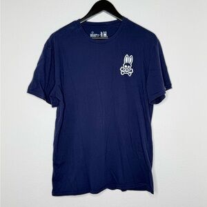 Psycho Bunny Women’s Navy Blue Graphic T-Shirt
